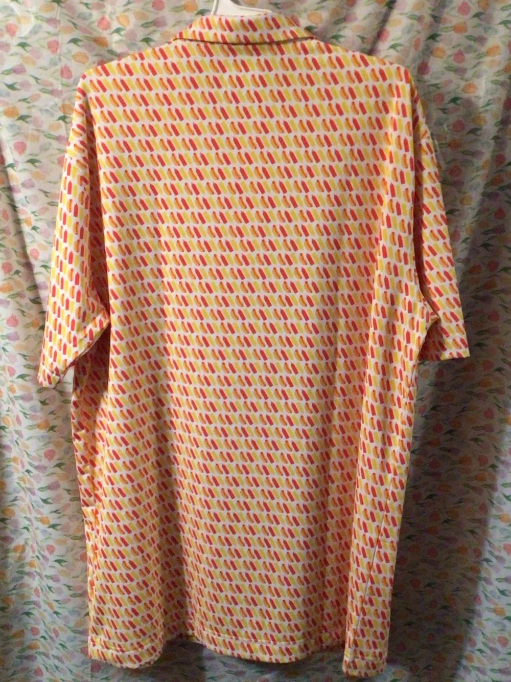 XL Size Waggle “Glizzy” Men’s Golf Polo - Picture 6 of 6